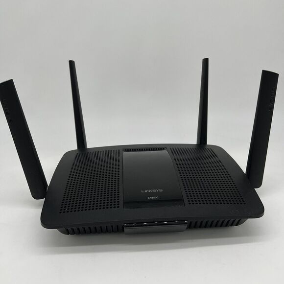 Linksys Max-Stream 1733 Mbps 4-Port Gigabit Wireless AC Router - EA8500 - Picture 1 of 7